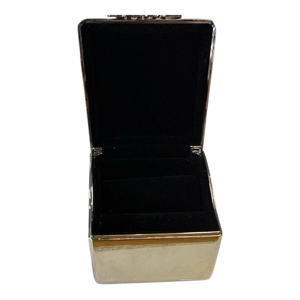 Silver Wedding Ring Box
